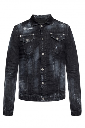 Printed denim jacket, zdjęcie 1 Printed denim jacket od Dsquared2